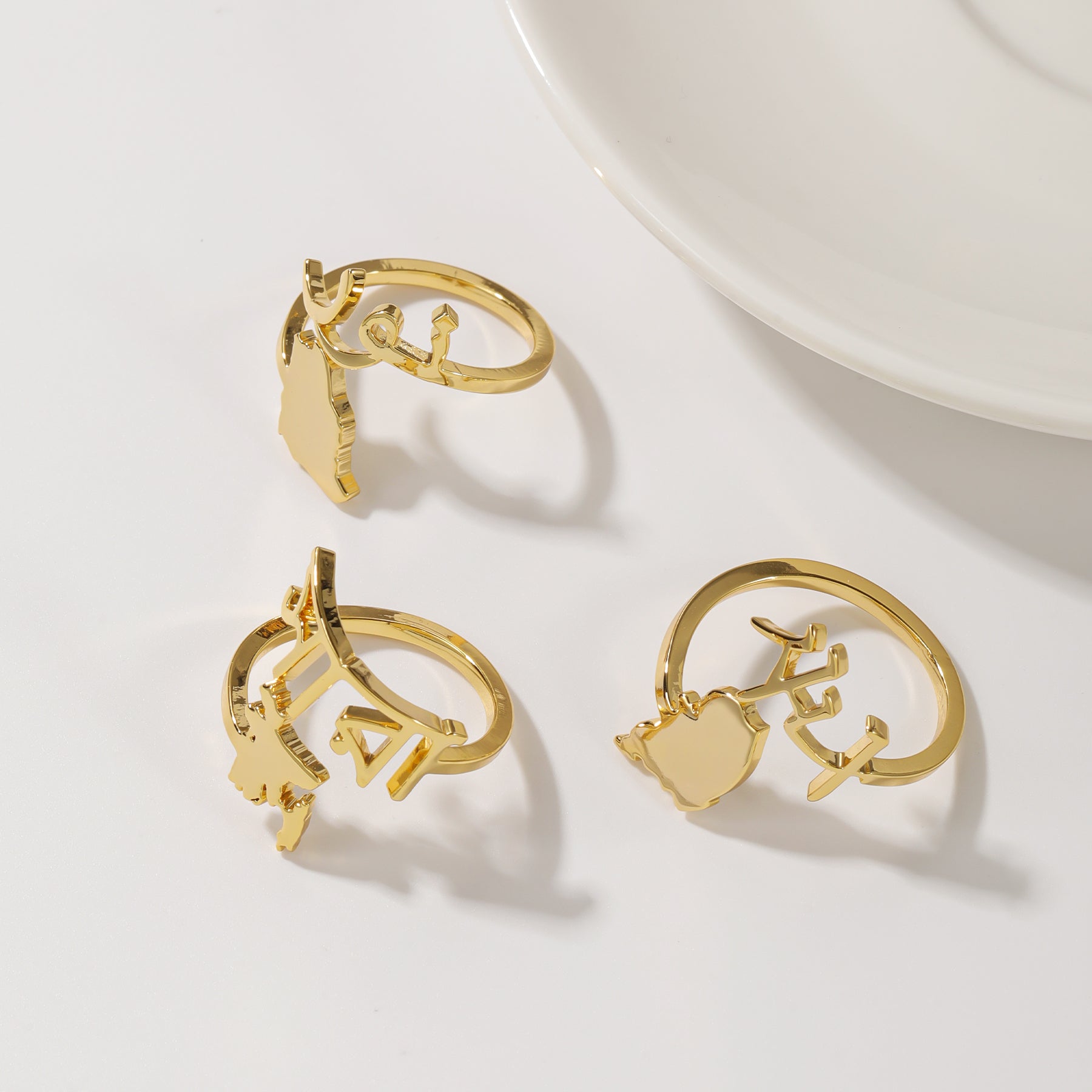 Custom Map Name Ring - Nuriale