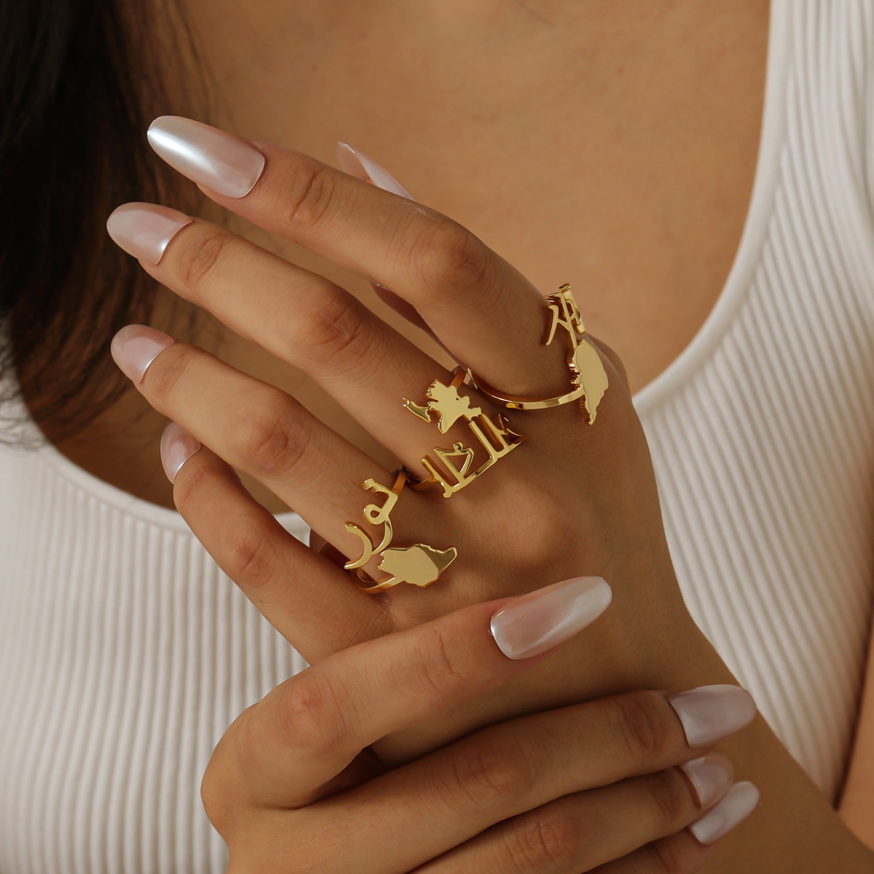 Custom Map Name Ring - Nuriale