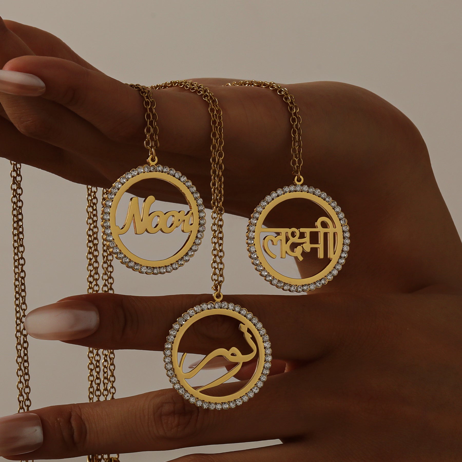 Custom Name Crystal Necklace - Nuriale