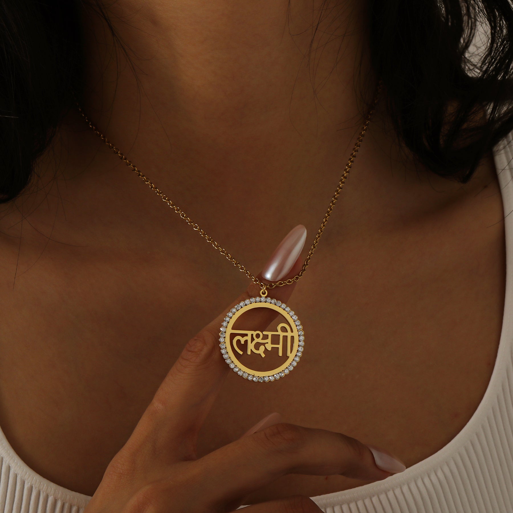 Custom Name Crystal Necklace - Nuriale
