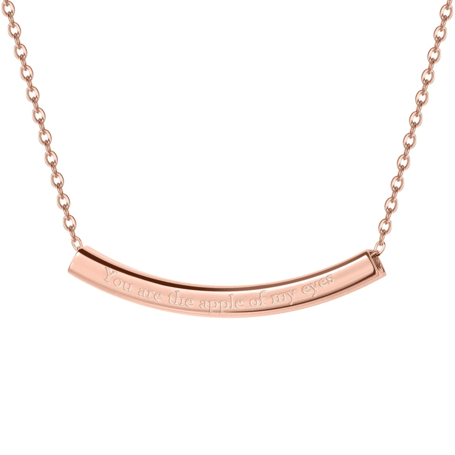 Custom Smile Bar Necklace - Nuriale