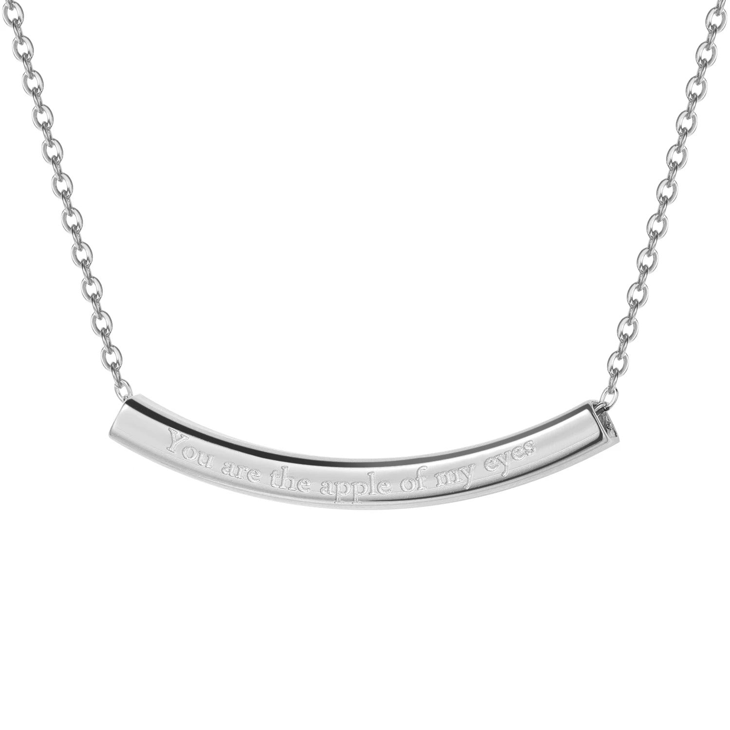 Custom Smile Bar Necklace - Nuriale