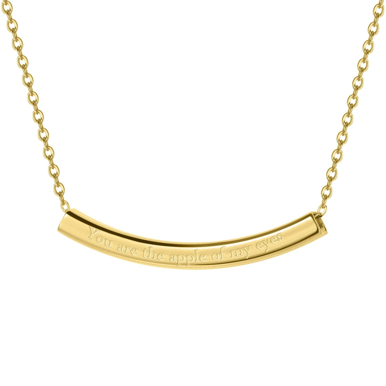 Custom Smile Bar Necklace - Nuriale