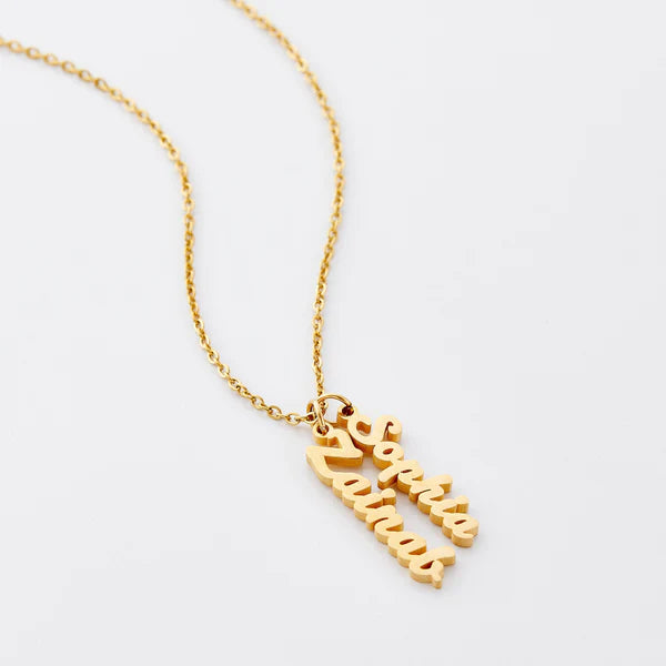 Custom Multi-Name Hanging Necklace - Nuriale