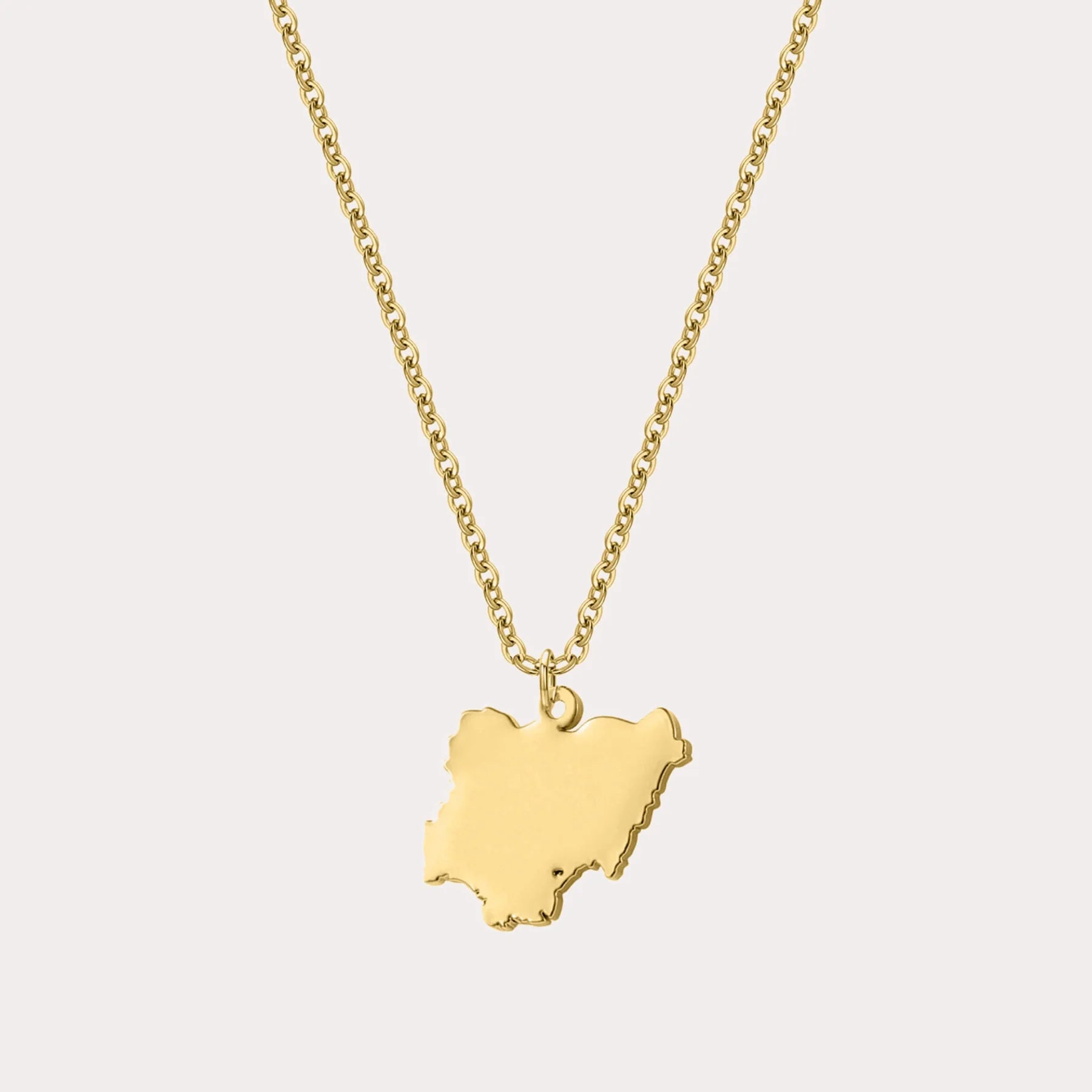 Country Map Necklace - Nuriale