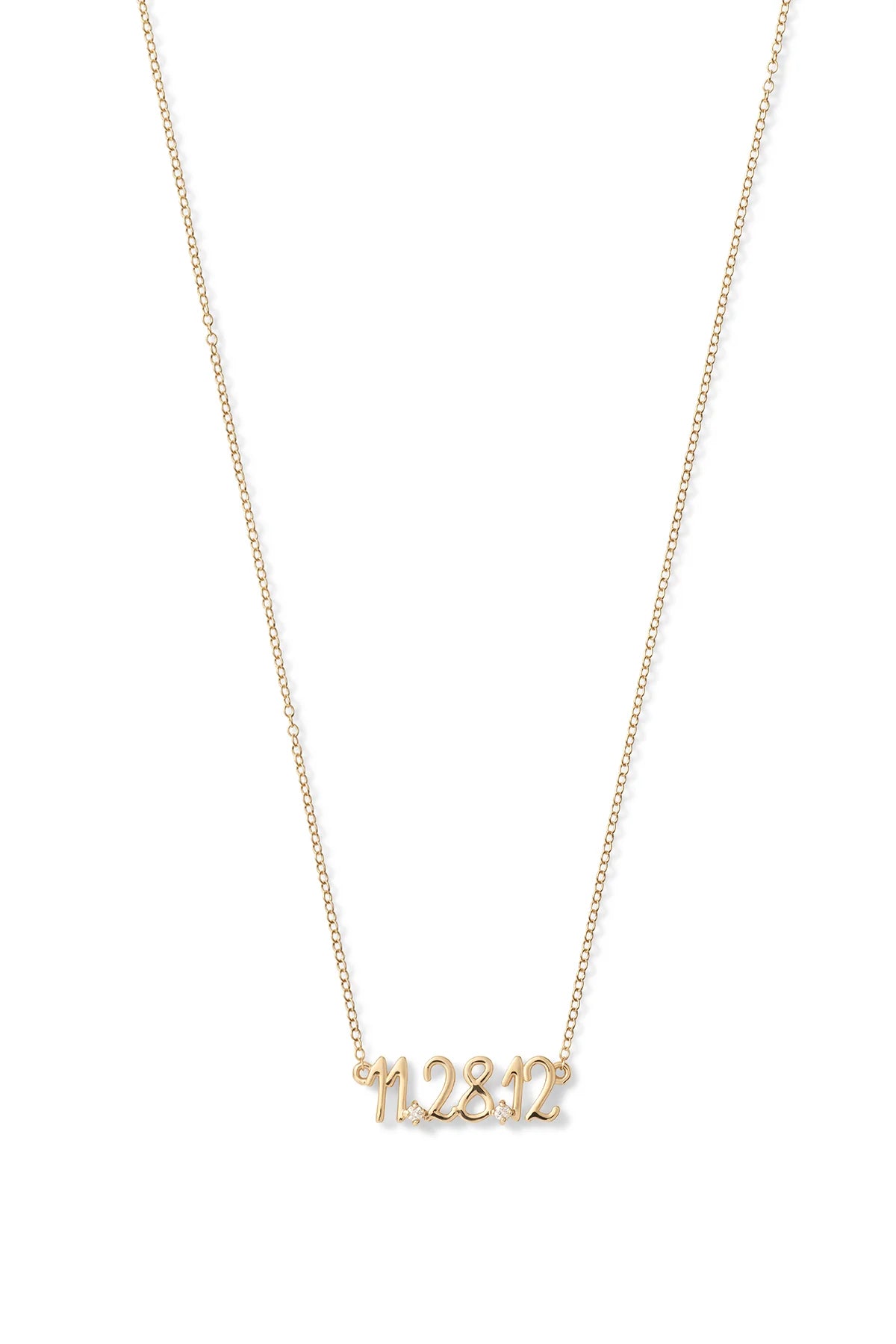 Custom Date Necklace V2 - Nuriale