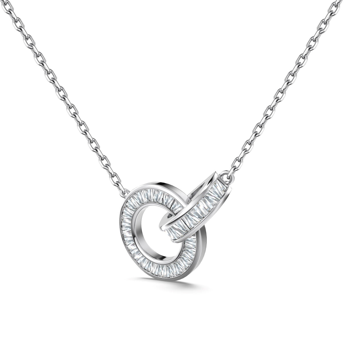 Interlocking Circle Necklace - Nuriale