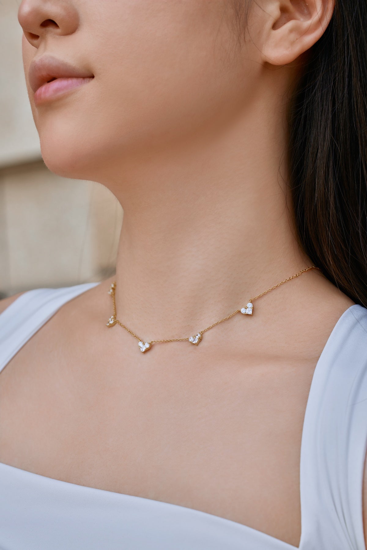 Twinkle Heart Necklace