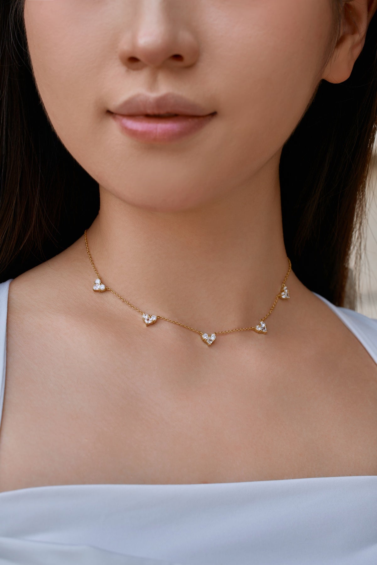 Twinkle Heart Necklace