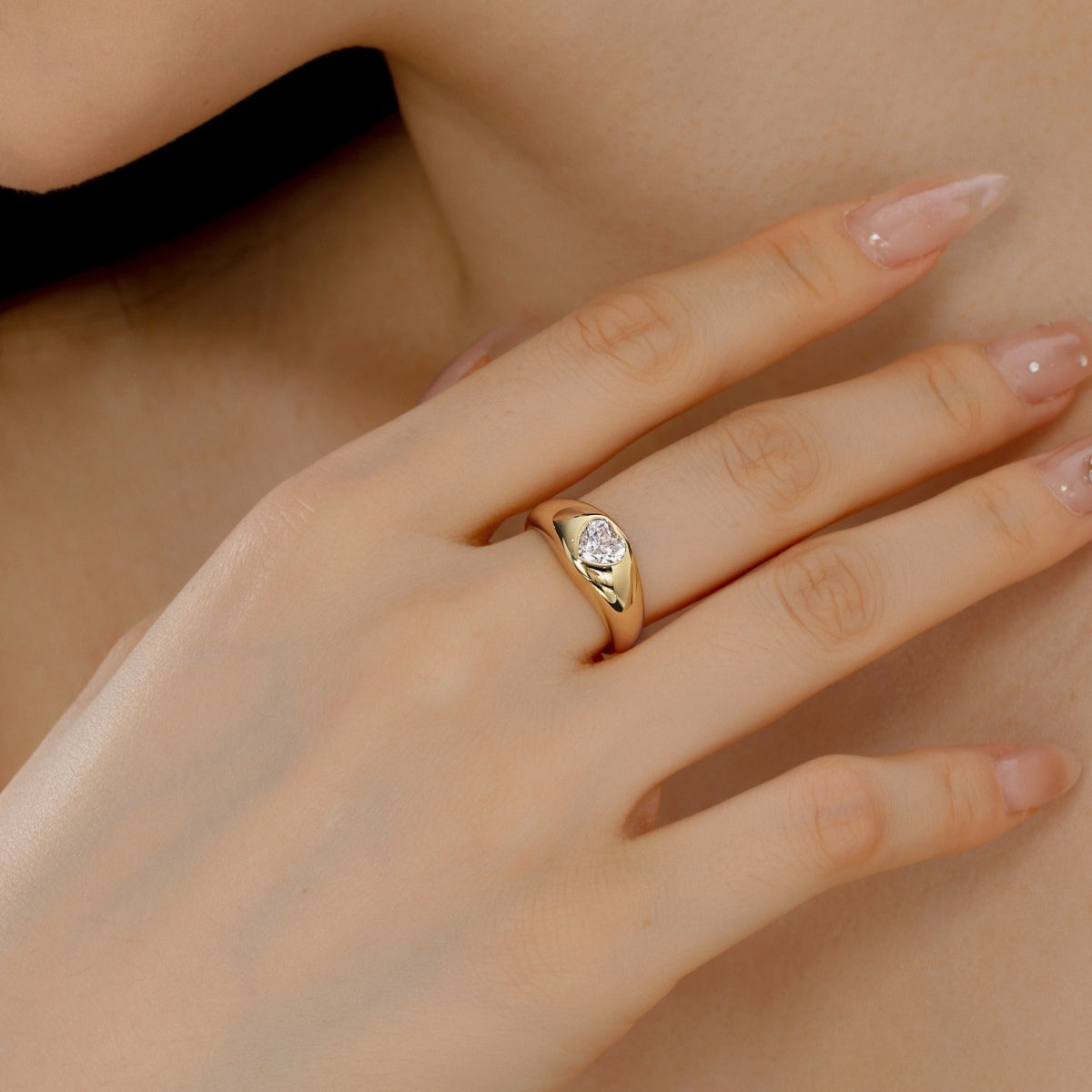 Heart Statement Ring