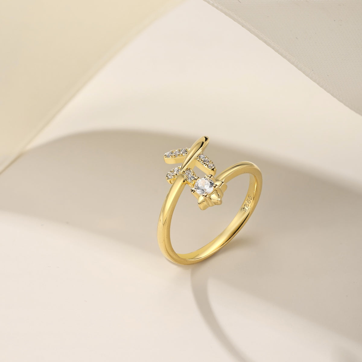 Airplane and Star Ring - Adjustable Chic Design | Nuriale