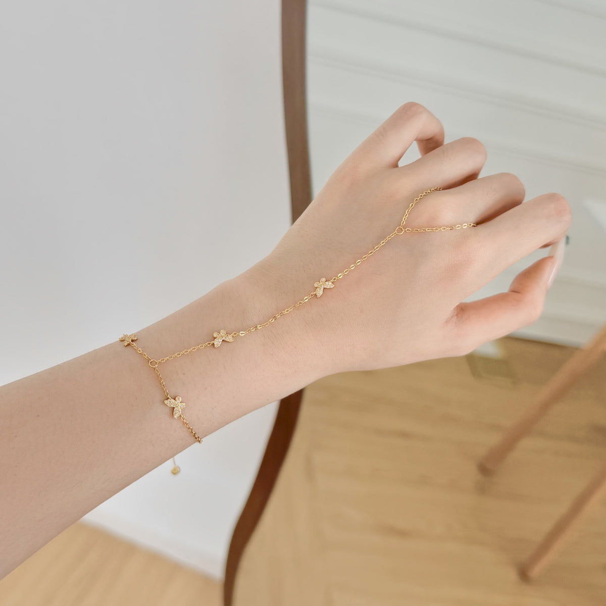 Butterfly Hand Chain