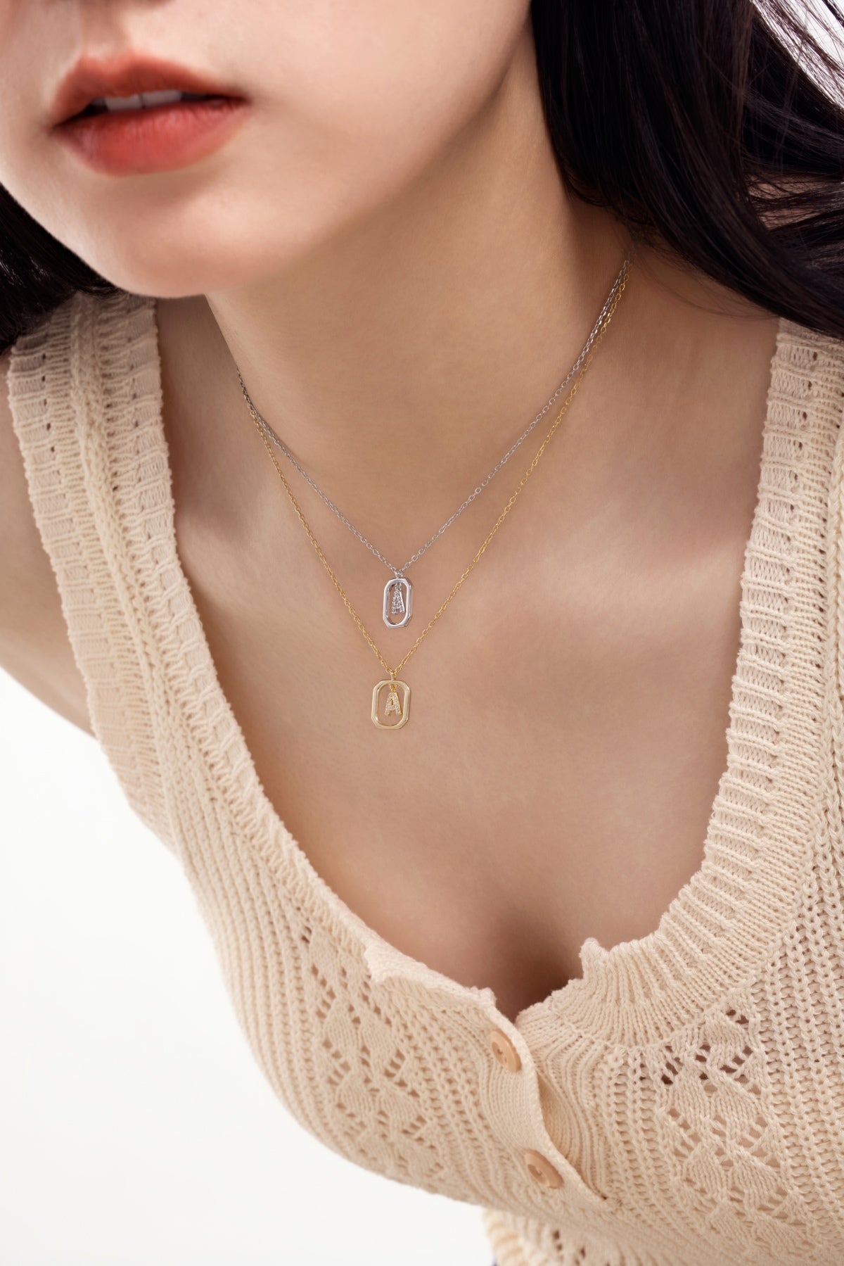 Free Fall Name Necklace - Nuriale