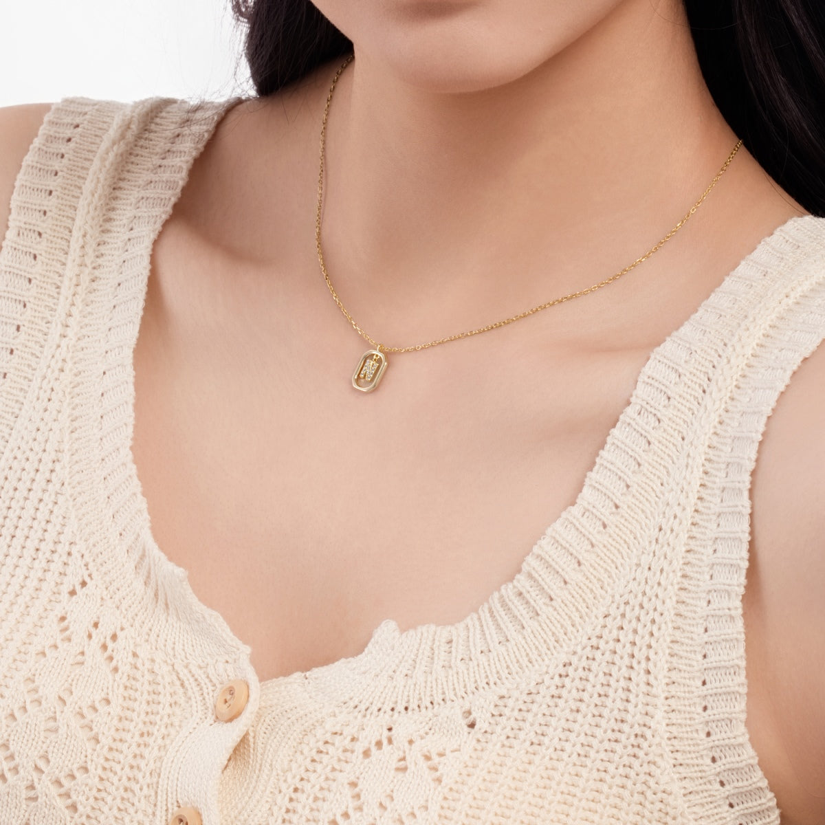 Free Fall Name Necklace - Nuriale
