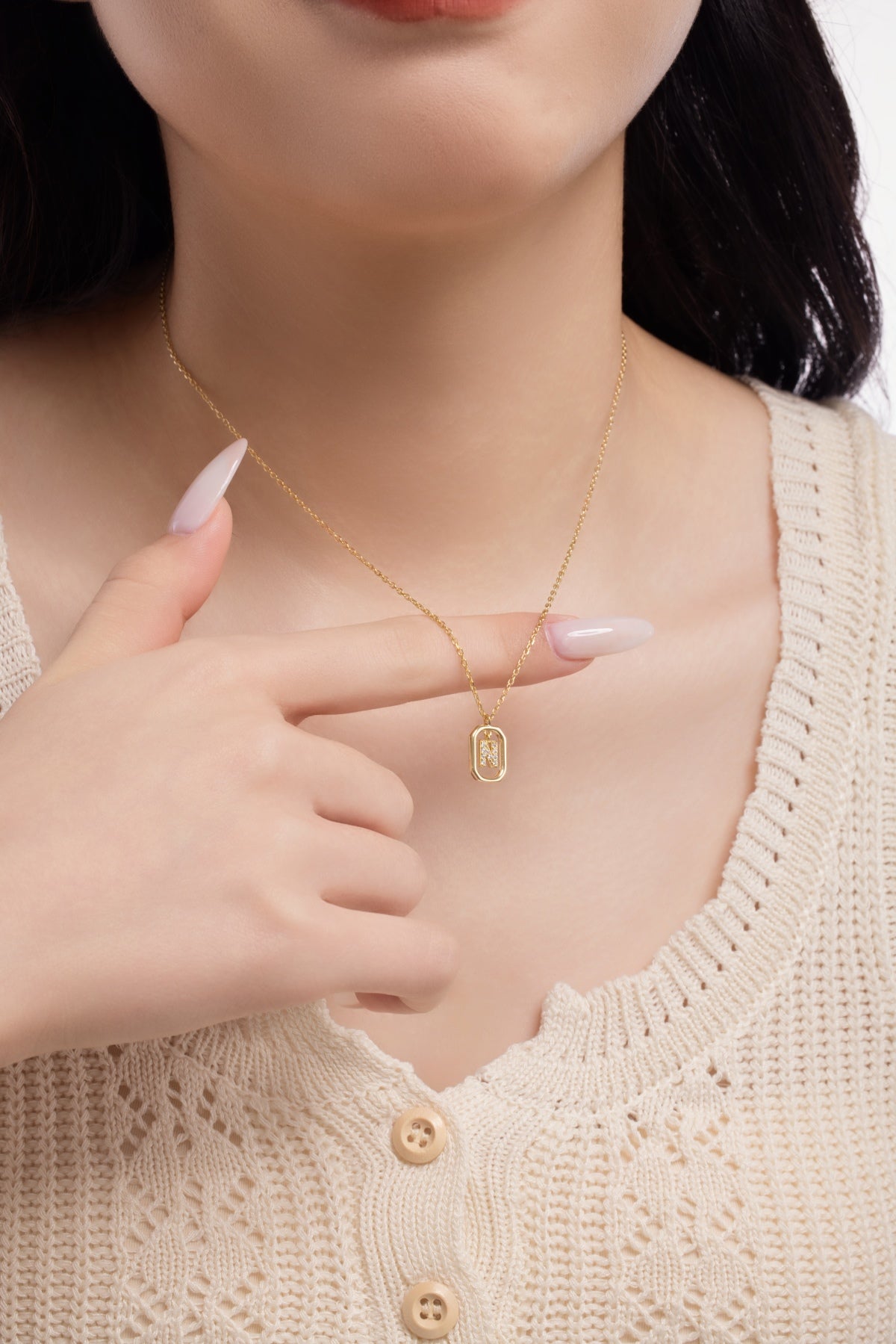 Free Fall Name Necklace