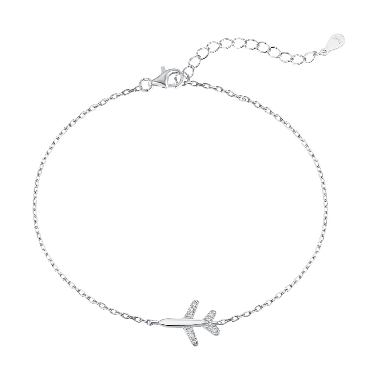 Airplane Charm Bracelet - Travel-Inspired Accessory | Nuriale