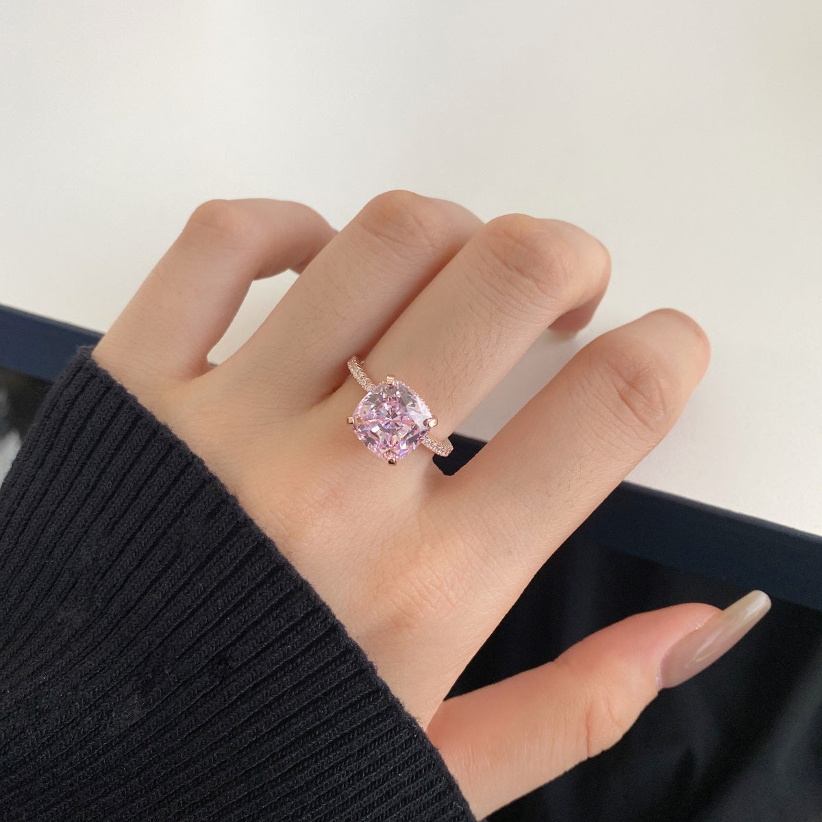 The Pink Statement Ring - Nuriale