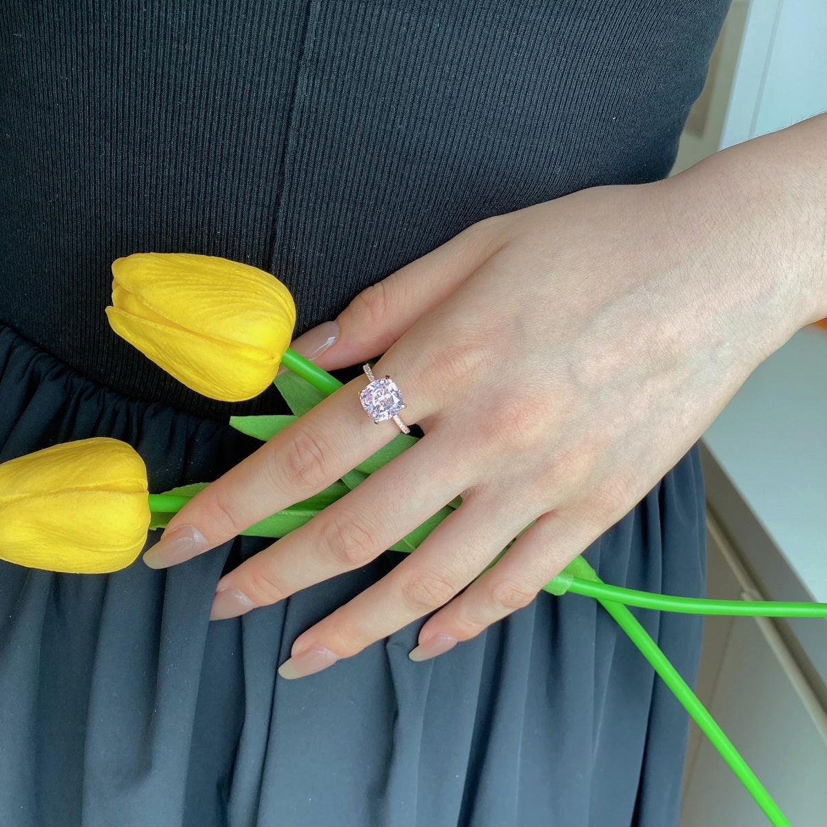 The Pink Statement Ring - Nuriale