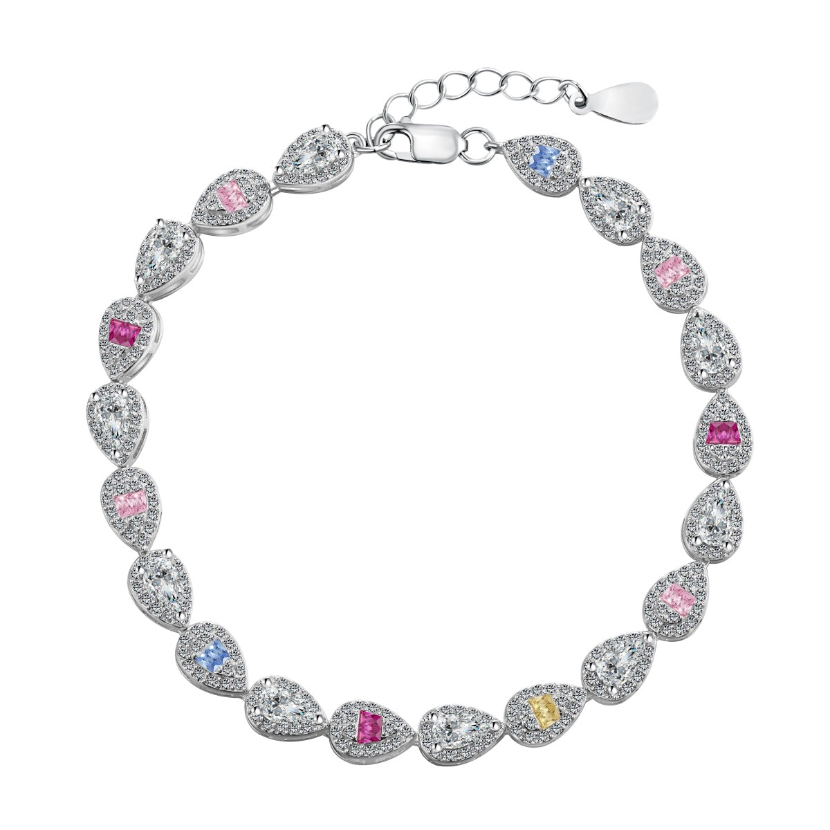 Teardrop Gemstone Bracelet - Nuriale