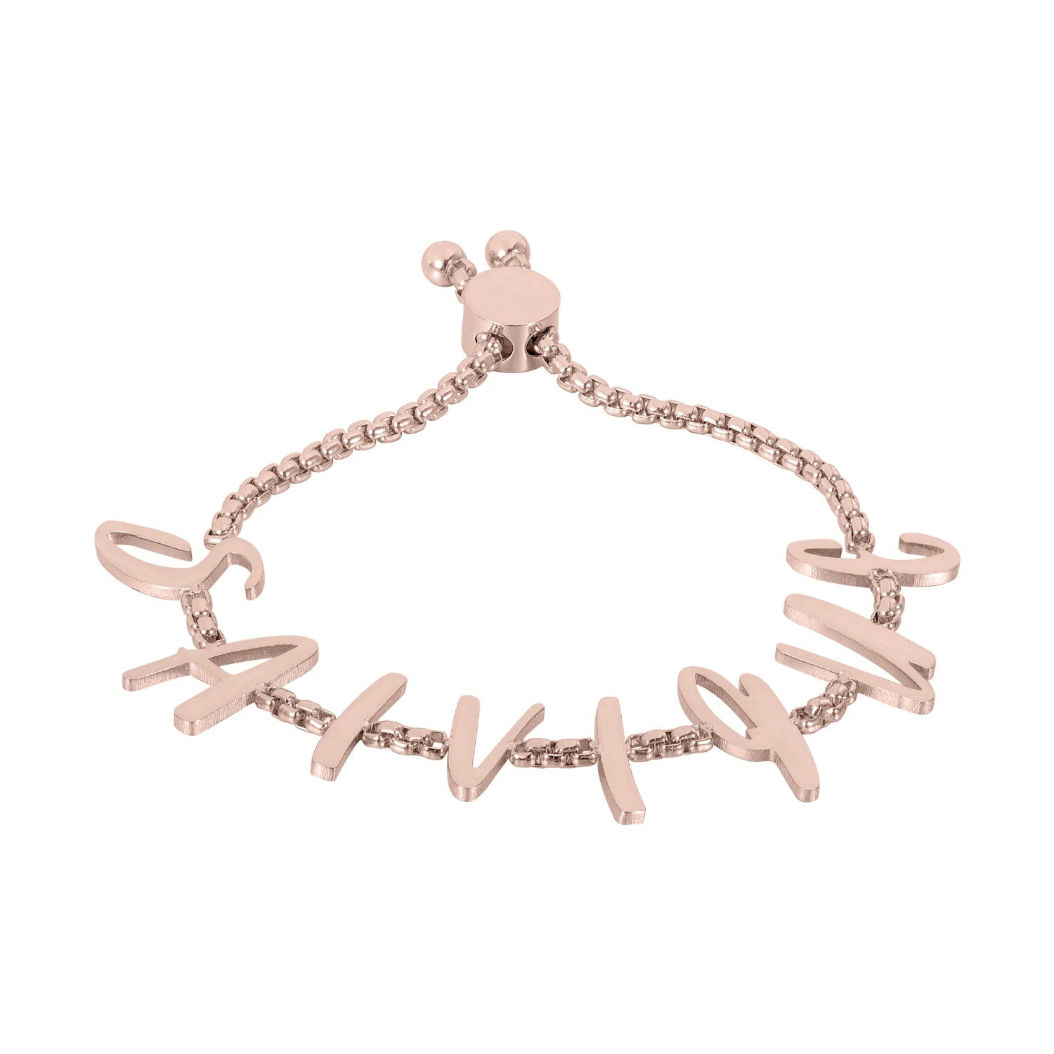 Cascading Custom Letters Name Bracelet - Personalize Your Style | Nuriale