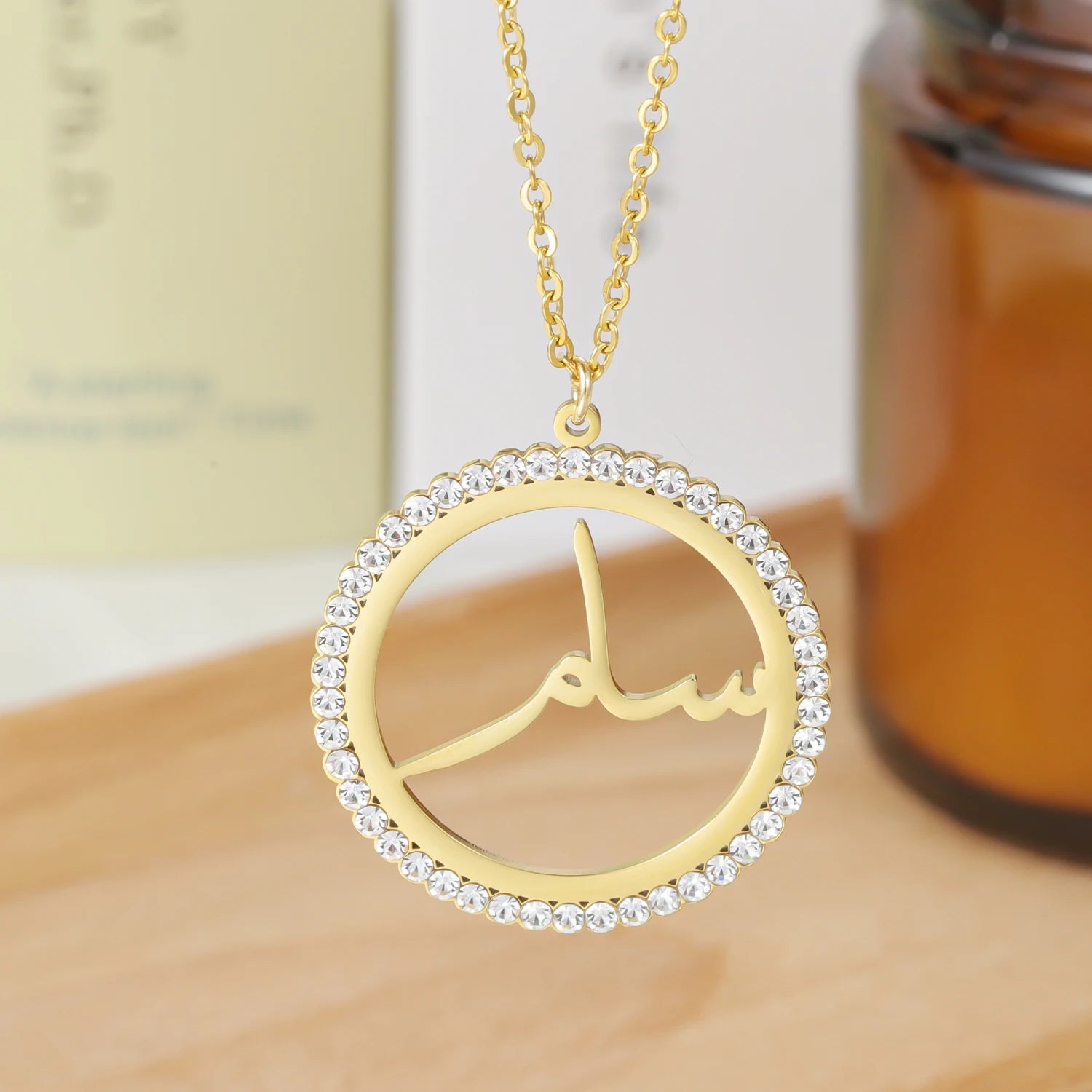 Custom Name Crystal Necklace - Nuriale