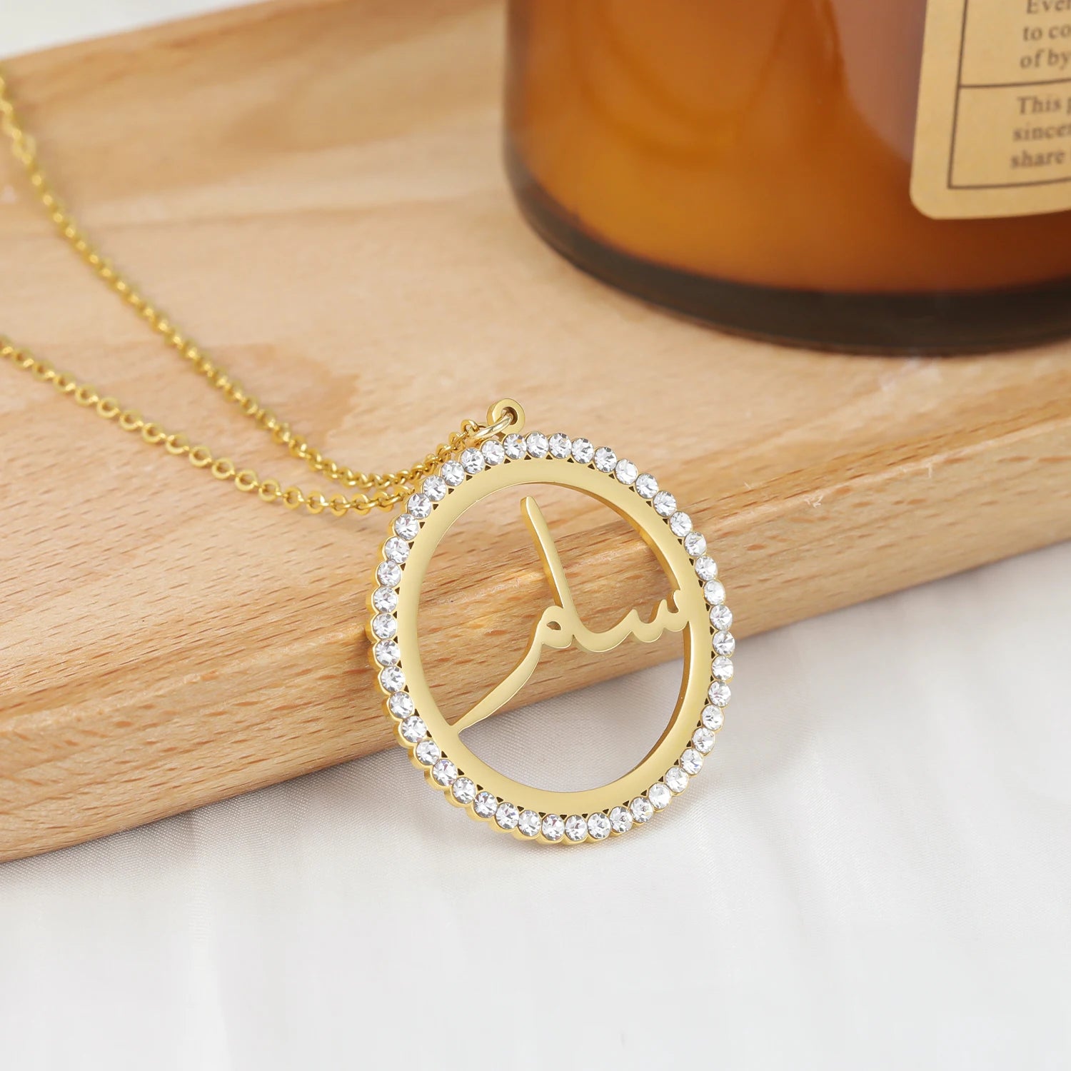 Custom Name Crystal Necklace - Nuriale