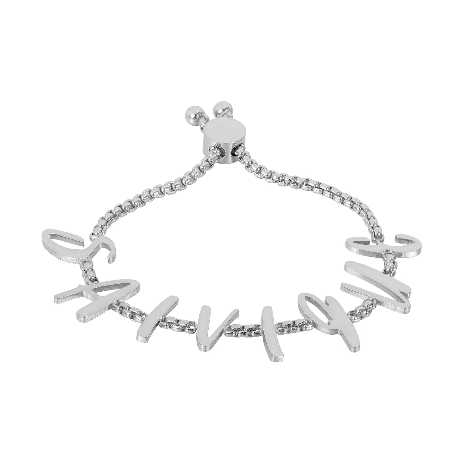 Cascading Custom Letters Name Bracelet - Personalize Your Style | Nuriale