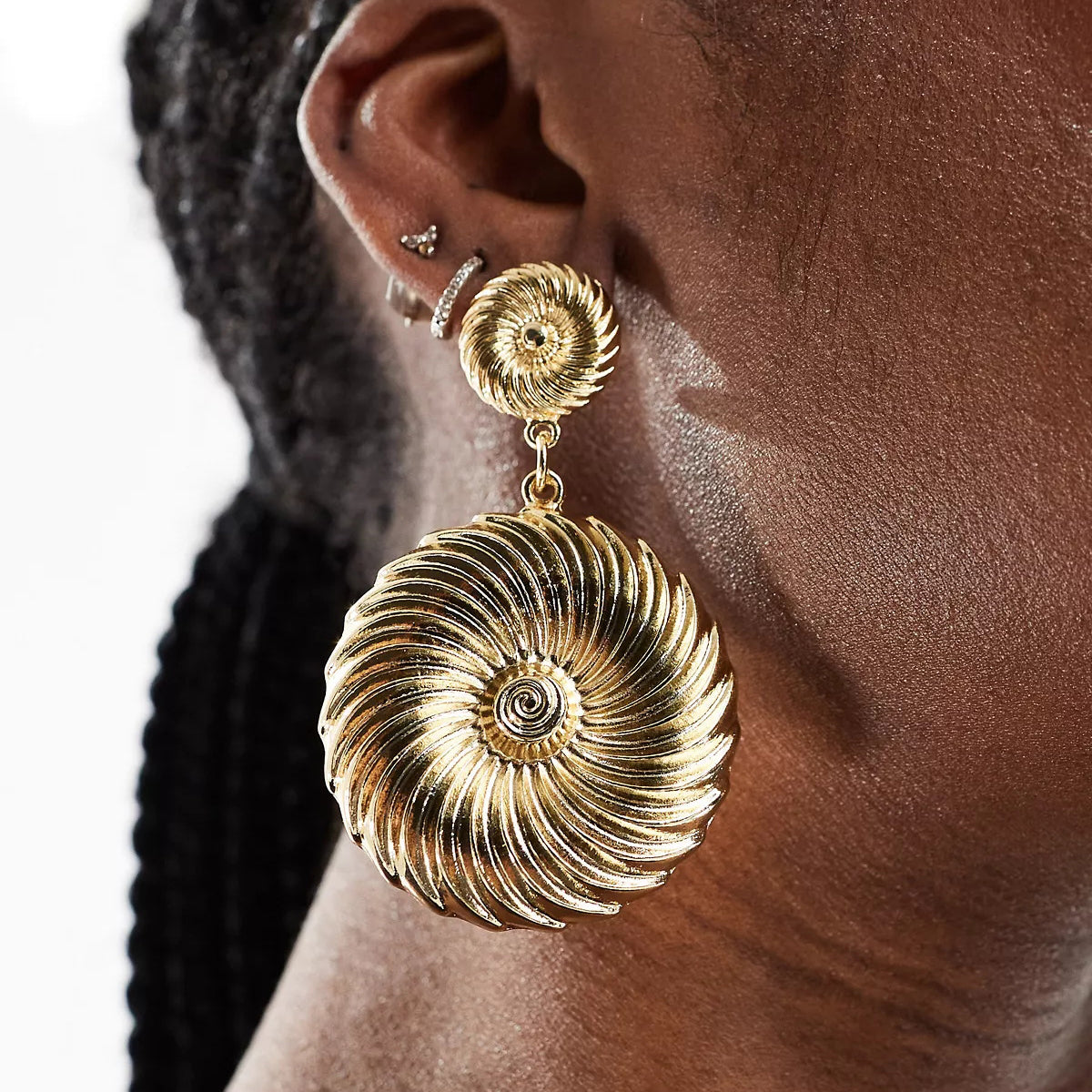 Spiral Drop Earrings - Nuriale
