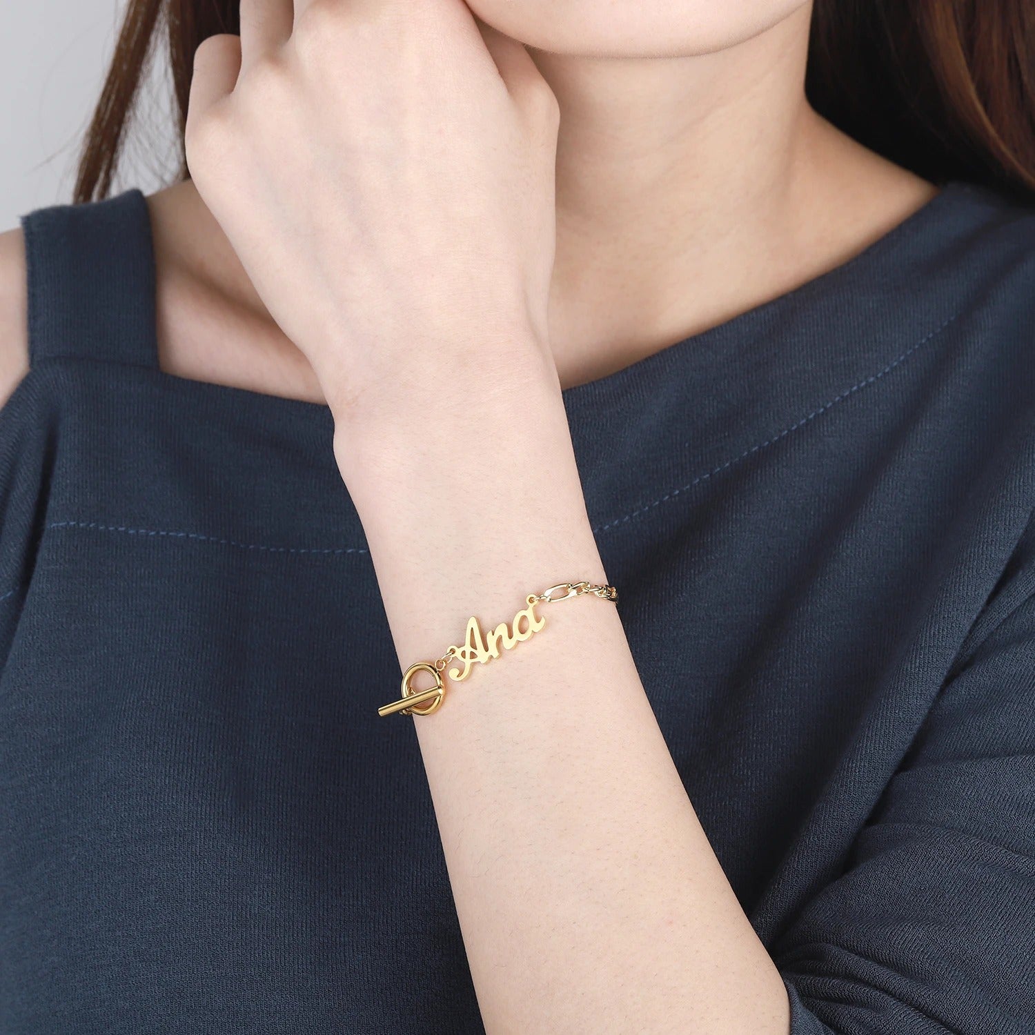 Custom Toggle Clasp Bracelet - Nuriale