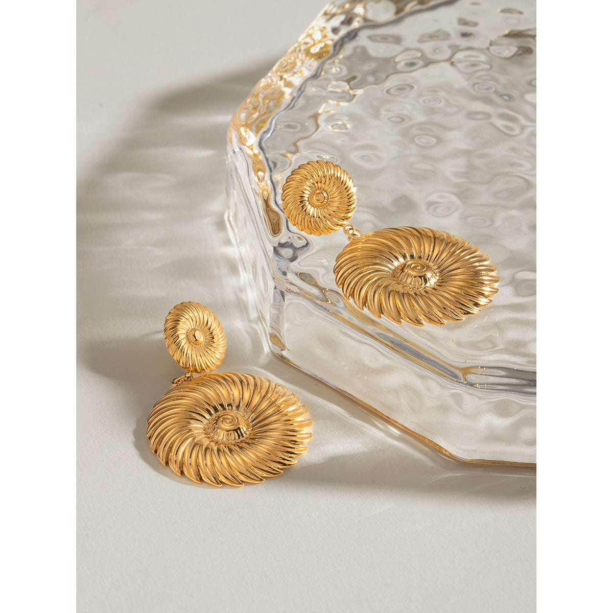 Spiral Drop Earrings - Nuriale