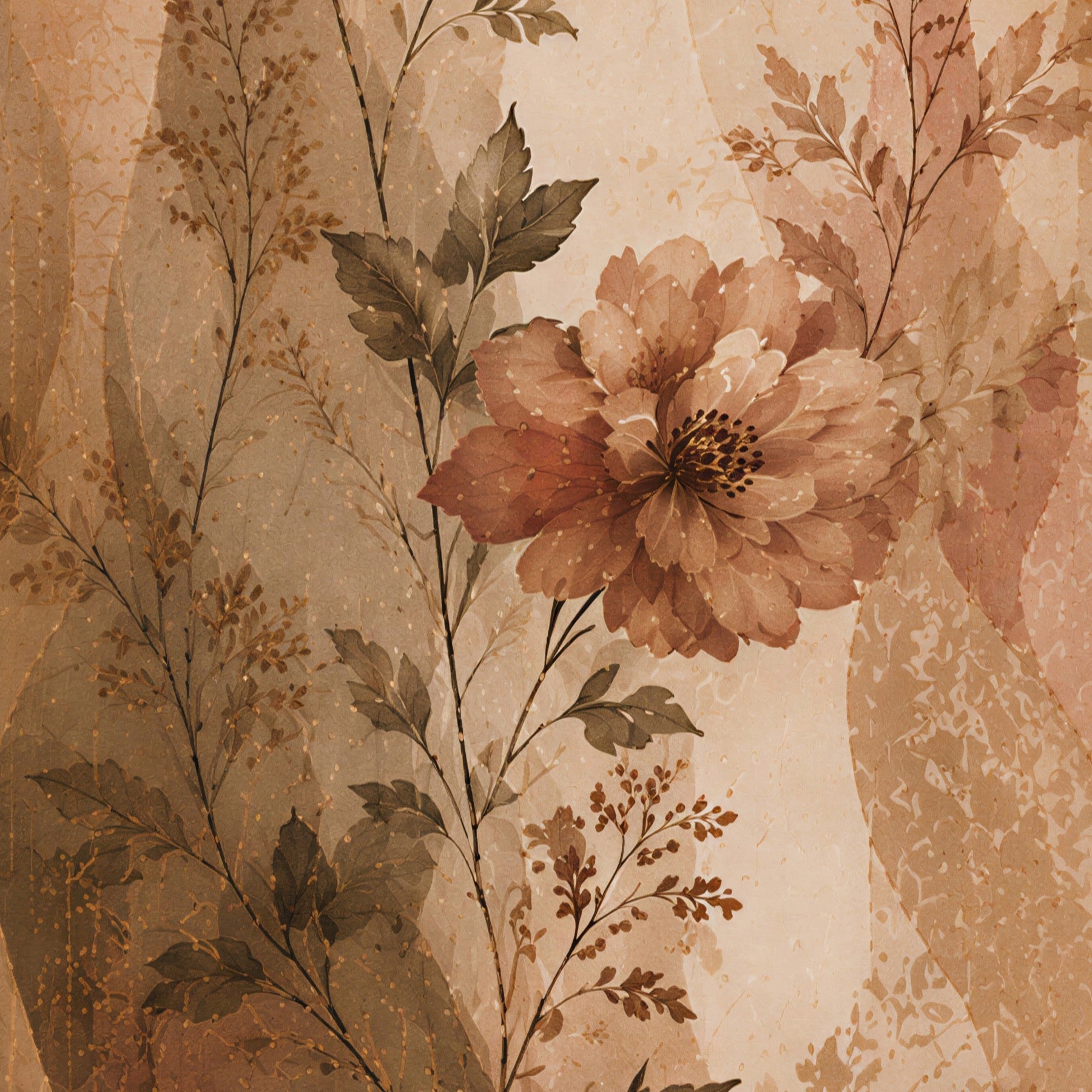 Zainab bamboo modal hijab — print detail