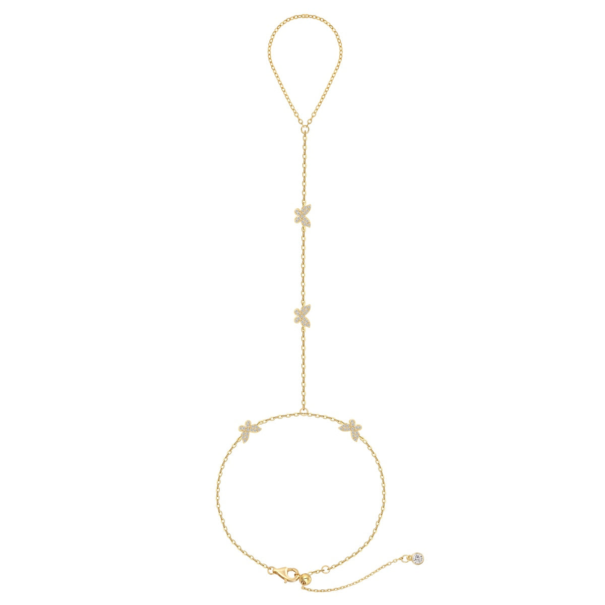Butterfly Hand Chain