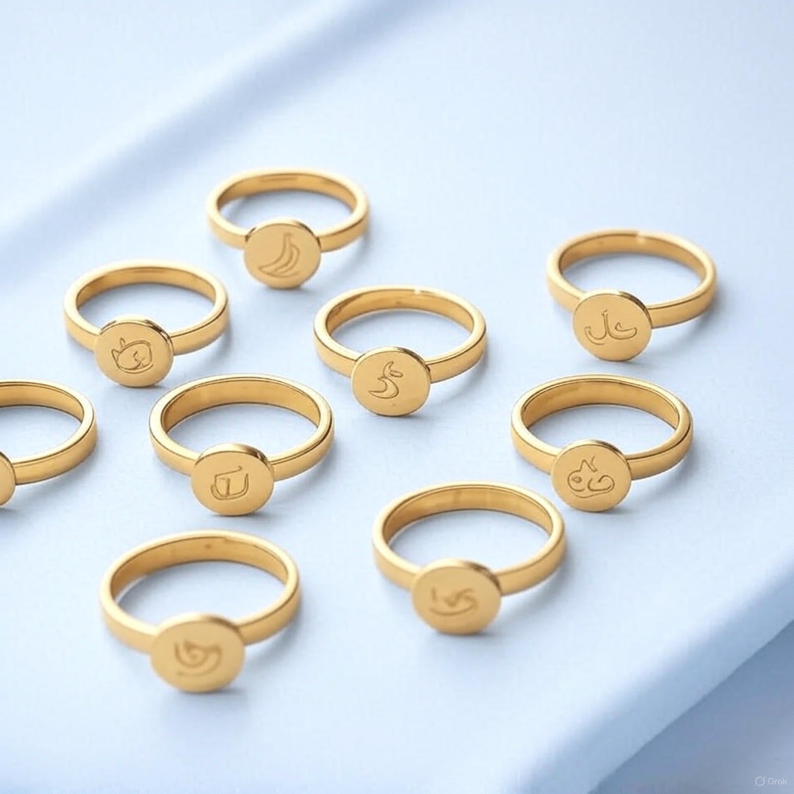 Custom Letter Ring