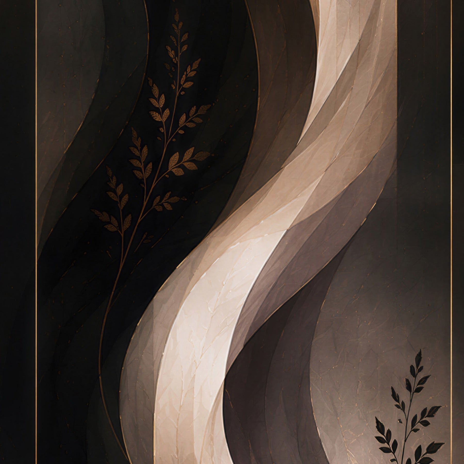 Sara bamboo modal hijab — print detail